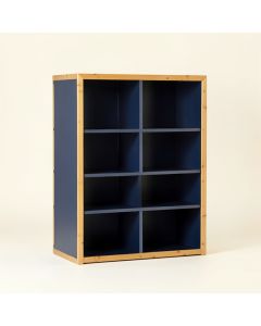 Willow Falls Freestanding Bookcase - Navy (synthetic illustration; no displayed measurements)