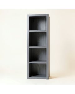 Moss Crest Narrow Cubby Tower - Gray (synthetic illustration; no displayed measurements)
