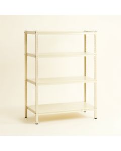 Lake Canyon Empty Seed-Starting Shelving Unit Without Lights - Ivory (synthetic illustration; no displayed measurements)