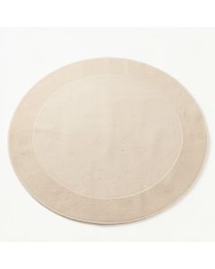 Cliff Bend Round Area Rug - Beige (synthetic illustration; no displayed measurements)