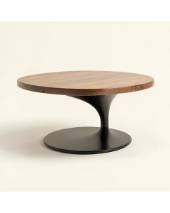 Ayman Drum Coffee Table (synthetic illustration; no displayed measurements)