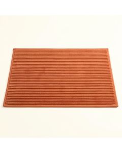 Heath Bend Bath Mat - Terracotta (synthetic illustration; no displayed measurements)