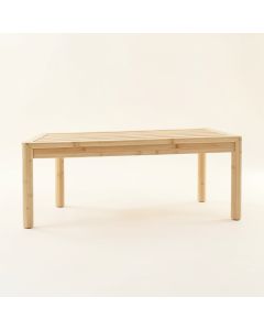 Birch Field Indoor Bench - Ivory (synthetic illustration; no displayed measurements)