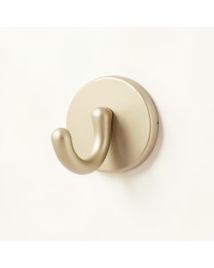 Alder Canyon Wall-Mounted Robe Hook - Beige (synthetic illustration; no displayed measurements)
