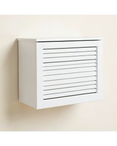 Flint Arc Wall-Mounted Entry Cabinet (synthetic illustration; no displayed measurements)