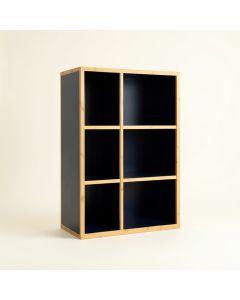 Meadow Dell Freestanding Bookcase - Navy (synthetic illustration; no displayed measurements)