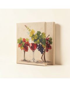 2 Piece Wine Wall Décor Set (synthetic illustration; no displayed measurements)