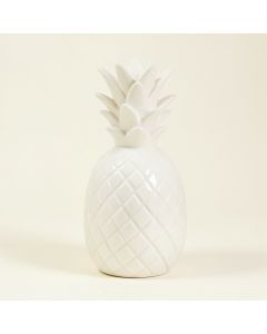 Large Ceramic Pineapple Sculpture (synthetic illustration; no displayed measurements)