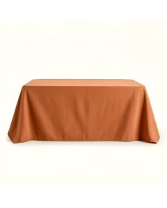 Maple Branch Flat Bed Sheet - Terracotta (synthetic illustration; no displayed measurements)