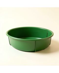 Dune Crest Empty Under-Desk Cable Tray - Green (synthetic illustration; no displayed measurements)