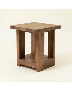 Brockman Barrel End Table (synthetic illustration; no displayed measurements)