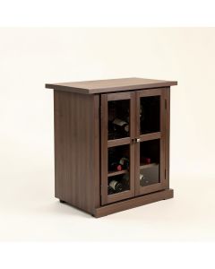 Ebro Bar With Wine Storage (synthetic illustration; no displayed measurements)