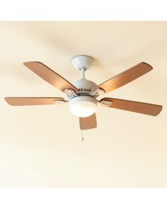 Winkleman 5 Blade Ceiling Fan , Light Kit Included (synthetic illustration; no displayed measurements)