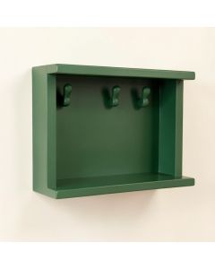 Birch Bluff Wall-Mounted Entryway Organizer Shelf - Green (synthetic illustration; no displayed measurements)