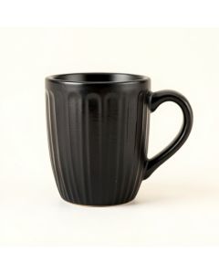 Fern Crossing Ceramic Mug - Black (synthetic illustration; no displayed measurements)