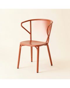 Laurel Field Dining Chair - Terracotta (synthetic illustration; no displayed measurements)
