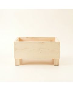 Summit Branch Empty Raised Planter - Ivory (synthetic illustration; no displayed measurements)