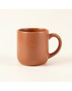Meadow Bluff Ceramic Mug - Terracotta (synthetic illustration; no displayed measurements)