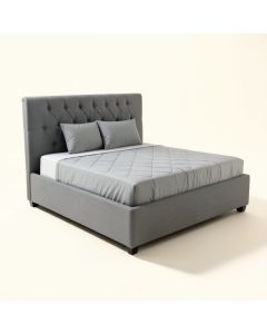 Behudin Queen Tufted Upholstered Standard Bed (synthetic illustration; no displayed measurements)