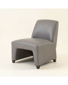 Imogen Upholstered Side Chair In Gray (synthetic illustration; no displayed measurements)