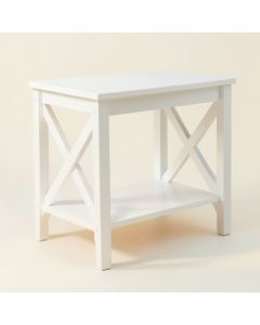 Summit Falls Side Table - White (synthetic illustration; no displayed measurements)