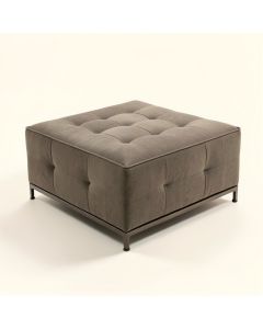 Kennedy 28 '' Wide Tufted Square Standard Ottoman (synthetic illustration; no displayed measurements)