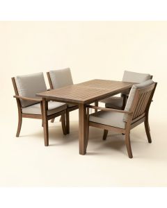Swanton 2- Person 17.71 '' Long Bistro Set With Cushions (synthetic illustration; no displayed measurements)