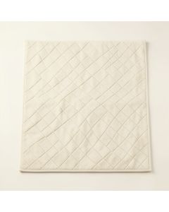 Hazel Edge Bath Mat - Ivory (synthetic illustration; no displayed measurements)