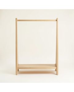 Brook Crossing Empty Garment Rack - Beige (synthetic illustration; no displayed measurements)