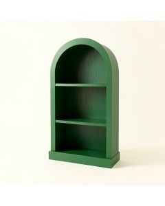 Holly Canyon Freestanding Bookcase - Green (synthetic illustration; no displayed measurements)