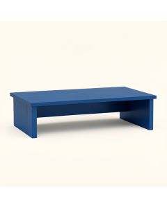 Birch Fold Desktop Monitor Riser - Blue (synthetic illustration; no displayed measurements)