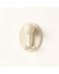 Heath Canyon Wall-Mounted Robe Hook - Ivory (synthetic illustration; no displayed measurements)