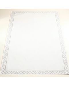 Cliff Brook Rectangular Area Rug - White (synthetic illustration; no displayed measurements)