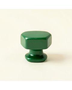 Spruce Brook Cabinet Knob Without Packaging - Green (synthetic illustration; no displayed measurements)
