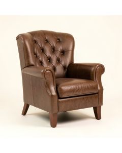 33 '' Wide Tufted Wingback Chair (synthetic illustration; no displayed measurements)