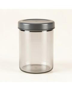 Cliff Bend Storage Canister With Lid - Gray (synthetic illustration; no displayed measurements)