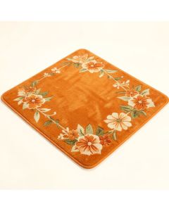 Rv Camper Camping Wander Rectangle Microfiber Non-Slip Floral Bath Rug (synthetic illustration; no displayed measurements)