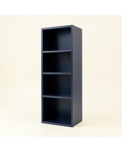 Slate Crest Narrow Cubby Tower - Navy (synthetic illustration; no displayed measurements)