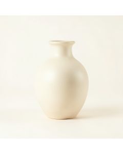 Aspen Crest Empty Decorative Vase - Ivory (synthetic illustration; no displayed measurements)