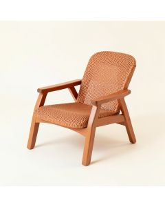 Birch Arc Outdoor Lounge Chair (synthetic illustration; no displayed measurements)