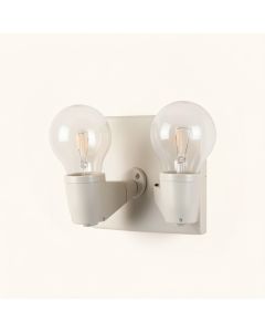 2-Light Tamarack Wall Sconce (synthetic illustration; no displayed measurements)