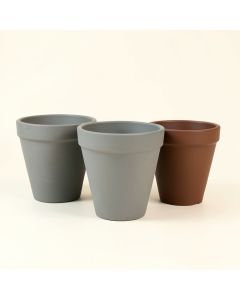 Behling Tapered 3-Piece Fiber Clay Pot Planter Set (synthetic illustration; no displayed measurements)