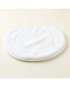 Sage Branch Bath Mat - White (synthetic illustration; no displayed measurements)