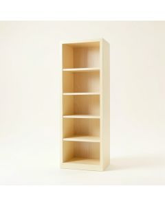 Glen Crossing Narrow Cubby Tower - Cream (synthetic illustration; no displayed measurements)
