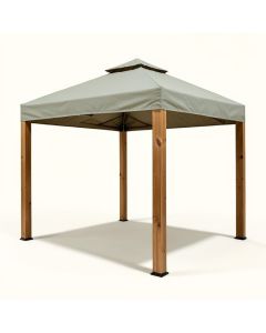 Denali Backyard Studio 9.5 Ft. W X 9.5 Ft. D Solid Wood Patio Gazebo (synthetic illustration; no displayed measurements)
