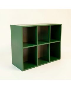 Vale Canyon Desktop Shelving Unit - Green (synthetic illustration; no displayed measurements)