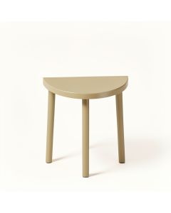 Pine Crest Compact Balcony Table - Beige (synthetic illustration; no displayed measurements)