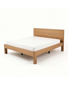 Hertog Two Tone Mango Wood Platform Bed (synthetic illustration; no displayed measurements)