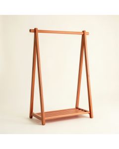Oak Brook Empty Garment Rack - Terracotta (synthetic illustration; no displayed measurements)