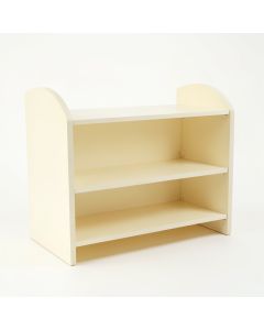 Oak Dell Desktop Shelving Unit - Cream (synthetic illustration; no displayed measurements)